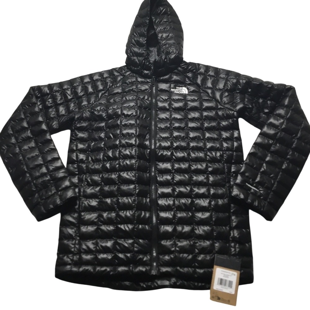 The North Face Teen T Ball Hooded‎ Jacket TNF Black Size XXL 18-20 NFOA8EMKJK3
